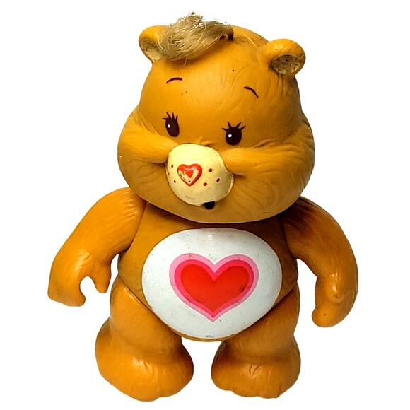 3" Good Luck Care Bear  & Tenderheart Care Bear Action Figures - Picture 5 of 10